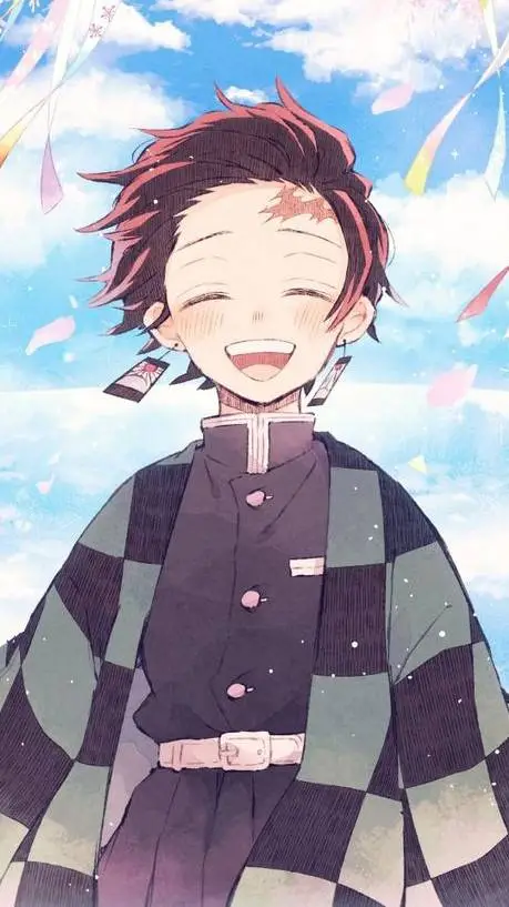ai character: Tanjiro Kamado background