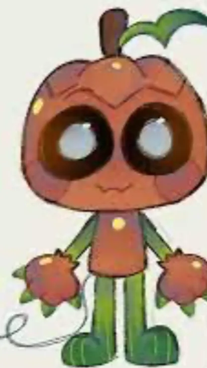 ai character: Gourdy background