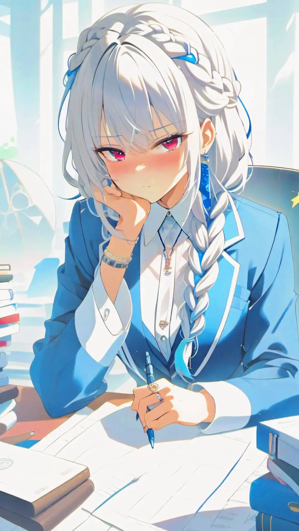 ai character: Ambre background