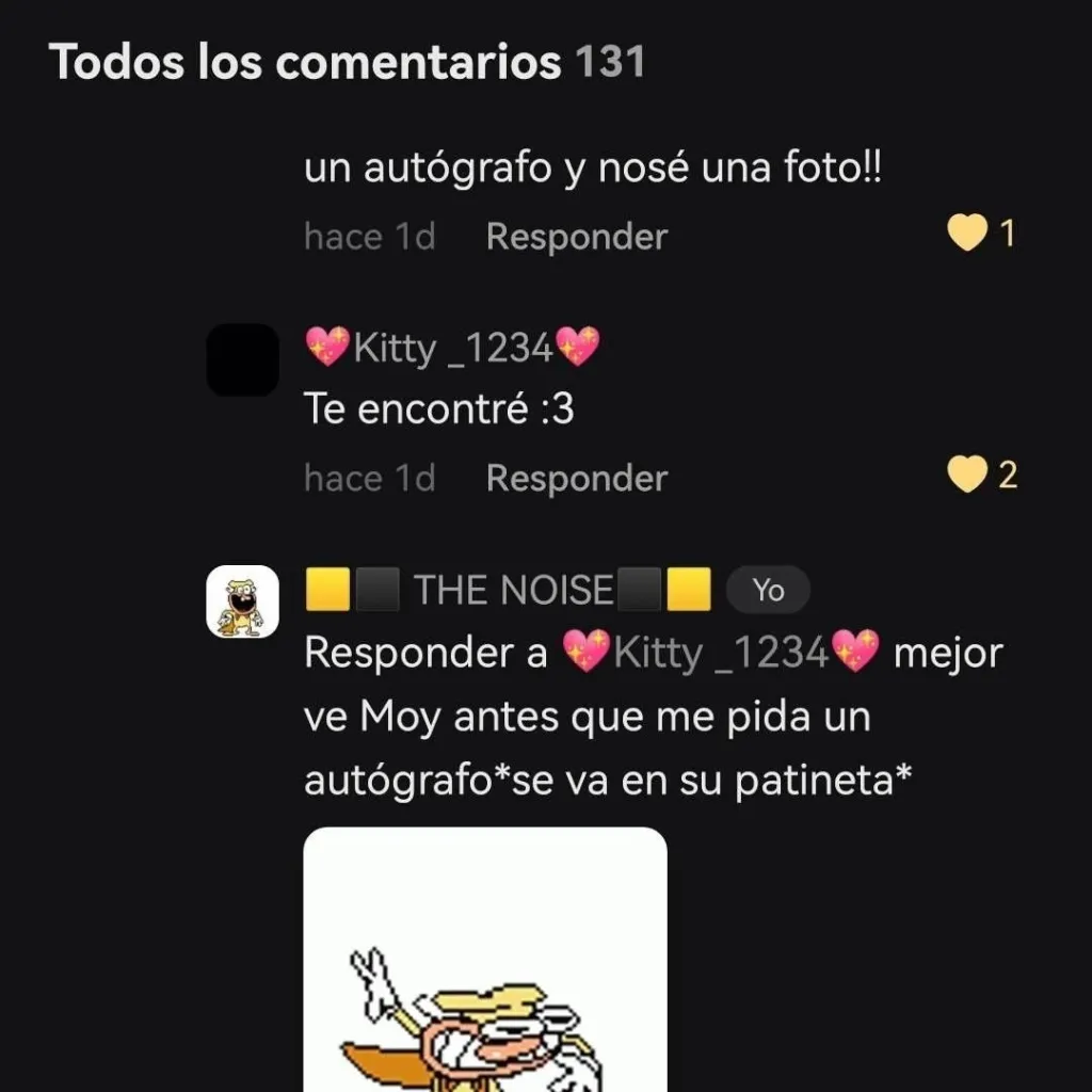 chat with ai character: noise y kitty