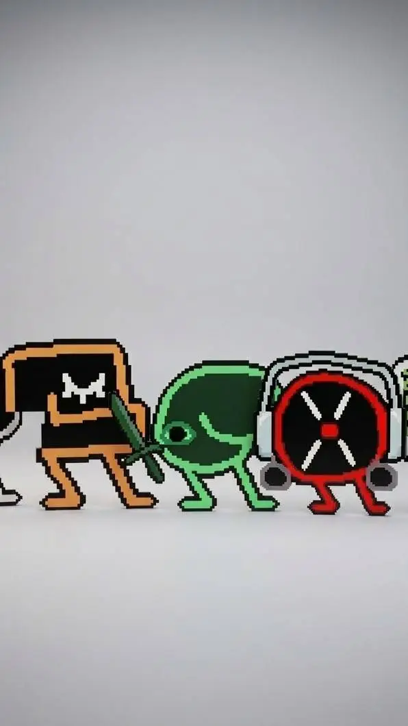 ai character: one bounce de gobe background