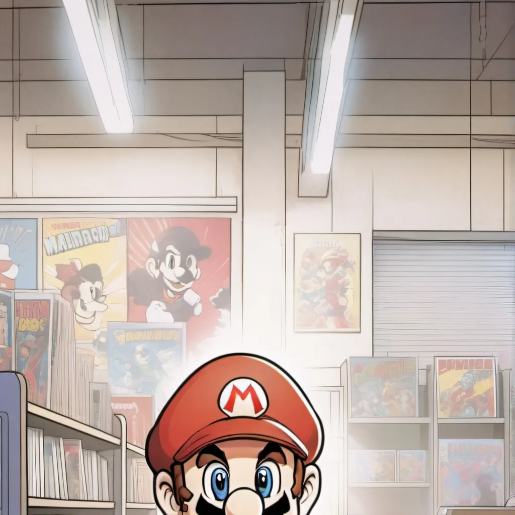 chat with ai character: marioscomics