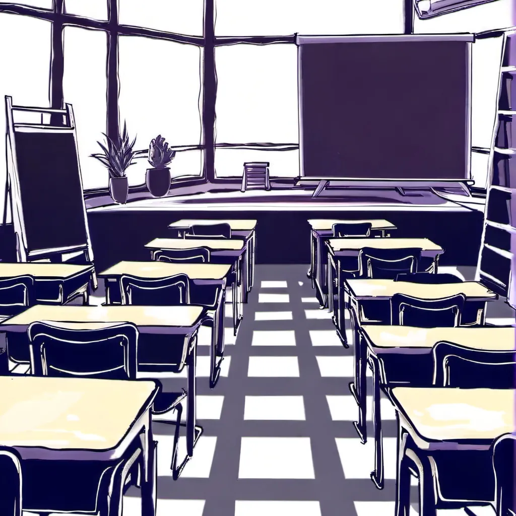 chat with ai character:  classroom