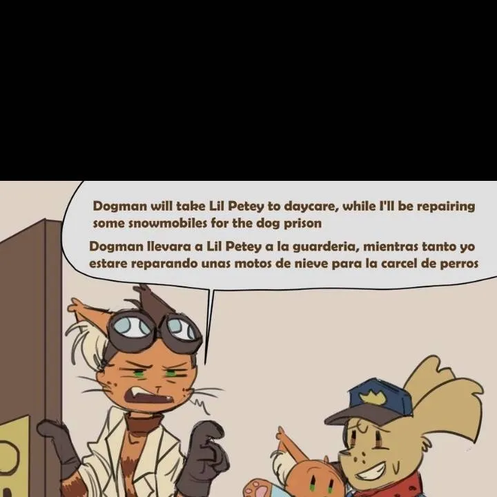 chat with ai character: 🐶Dogman x Petey😾