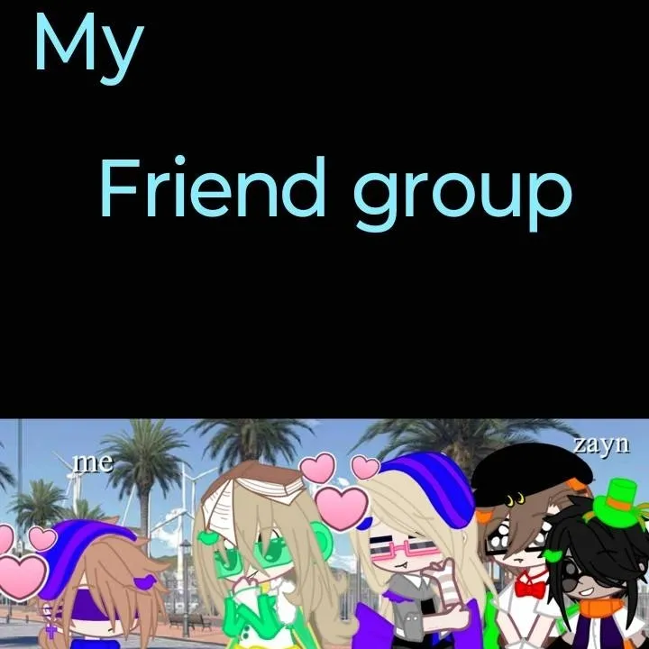 chat with ai character: My friend group🥲