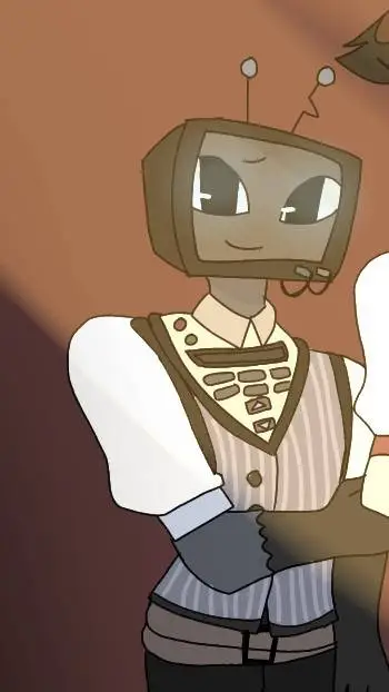 ai character: Vox (Frequency AU) background