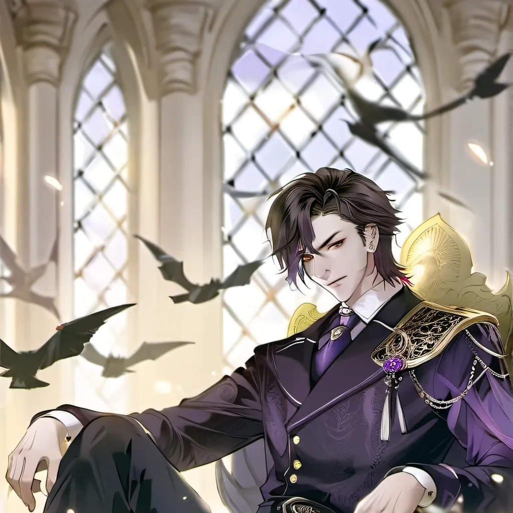 chat with ai character: Luka rei trevas💜🖤🔮