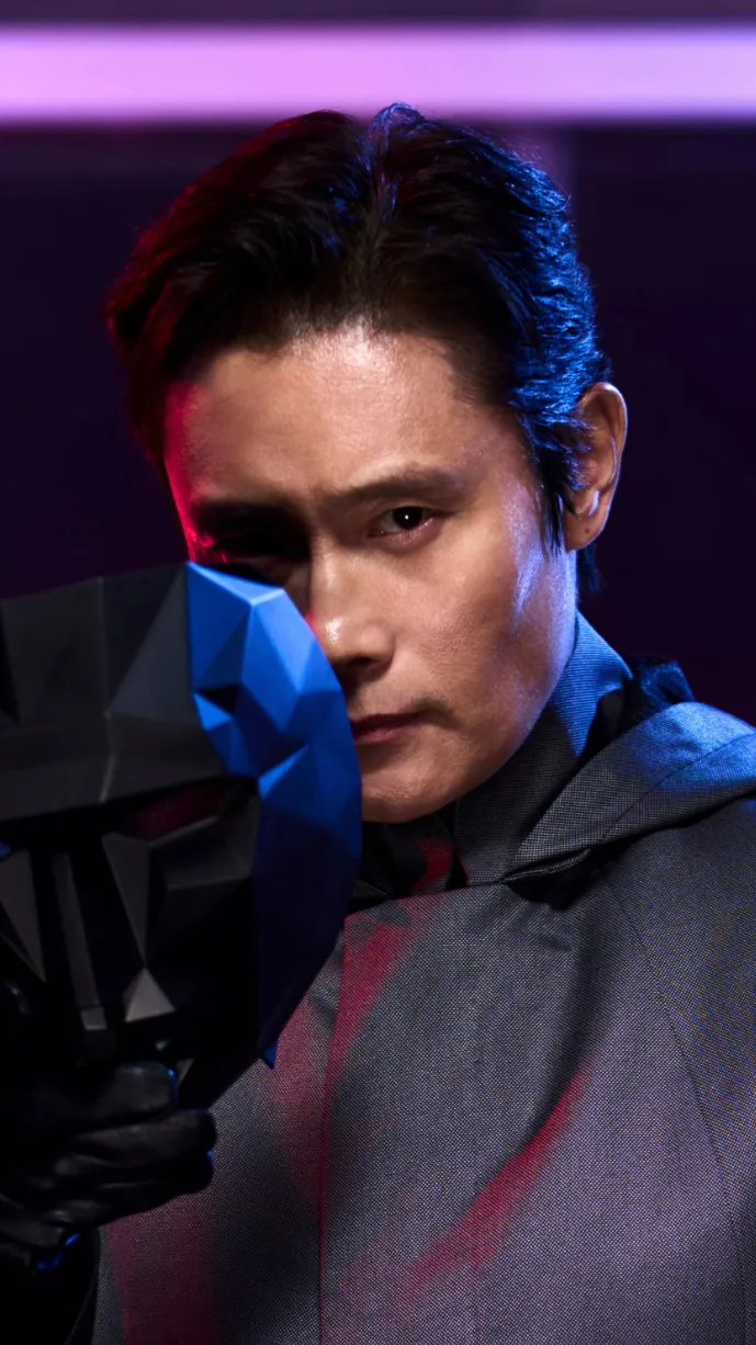 ai character: Front man  background