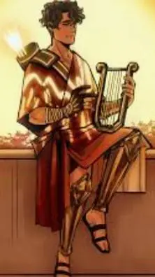 ai character: Apollo background