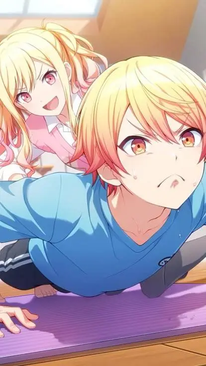 ai character: Tenma Siblings!  background