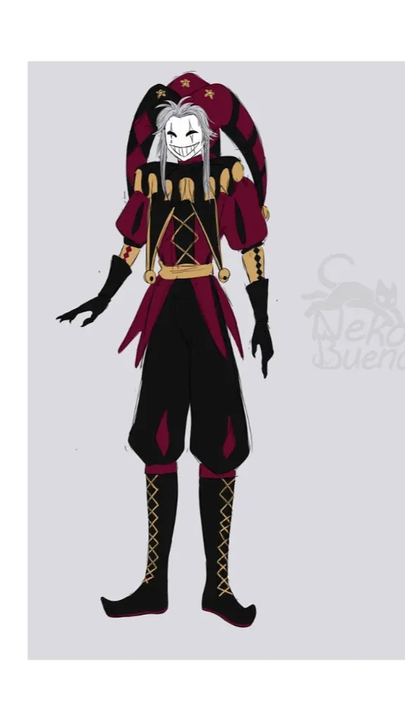 ai character: Pierrot background