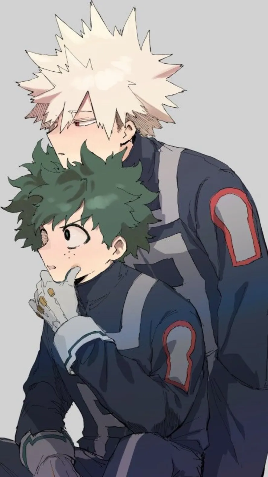 ai character: Bakudeku kid background