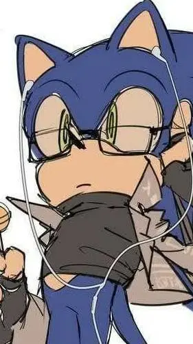 ai character: sonic the hedgehog background