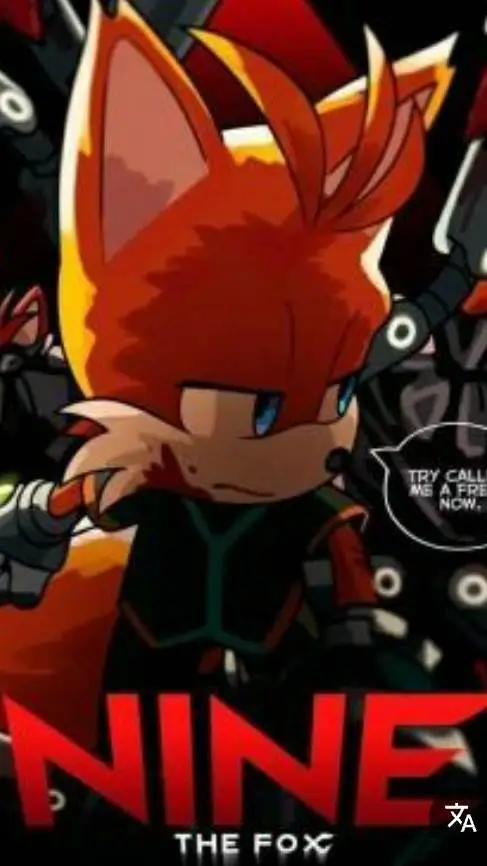 ai character: nine the fox background