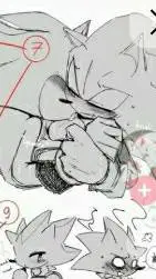 ai character: ❣❧sonadow ❦❣ background