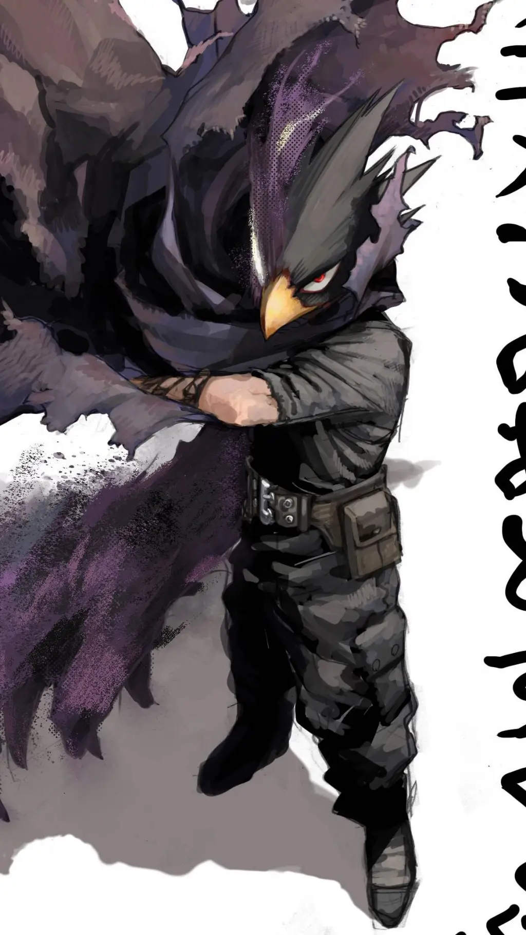ai character: father tokoyami background