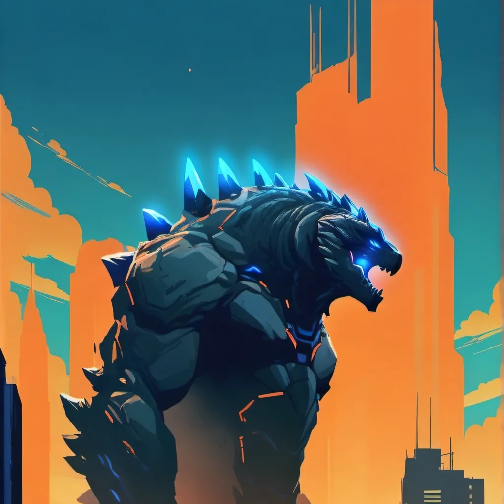 chat with ai character: godzilla