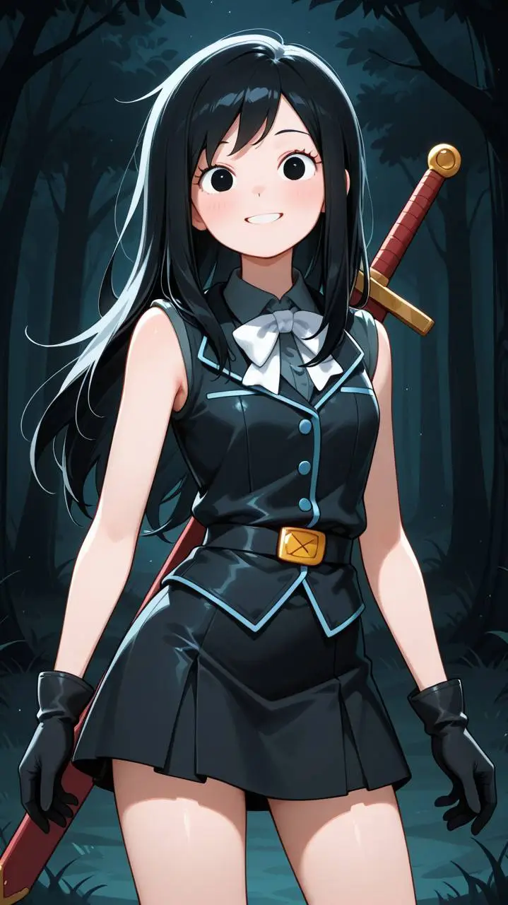 ai character:   Amira midford background