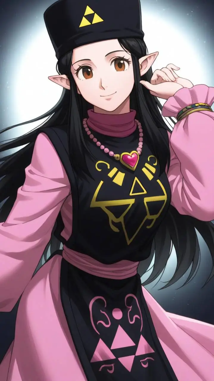 ai character: Queen amira  background