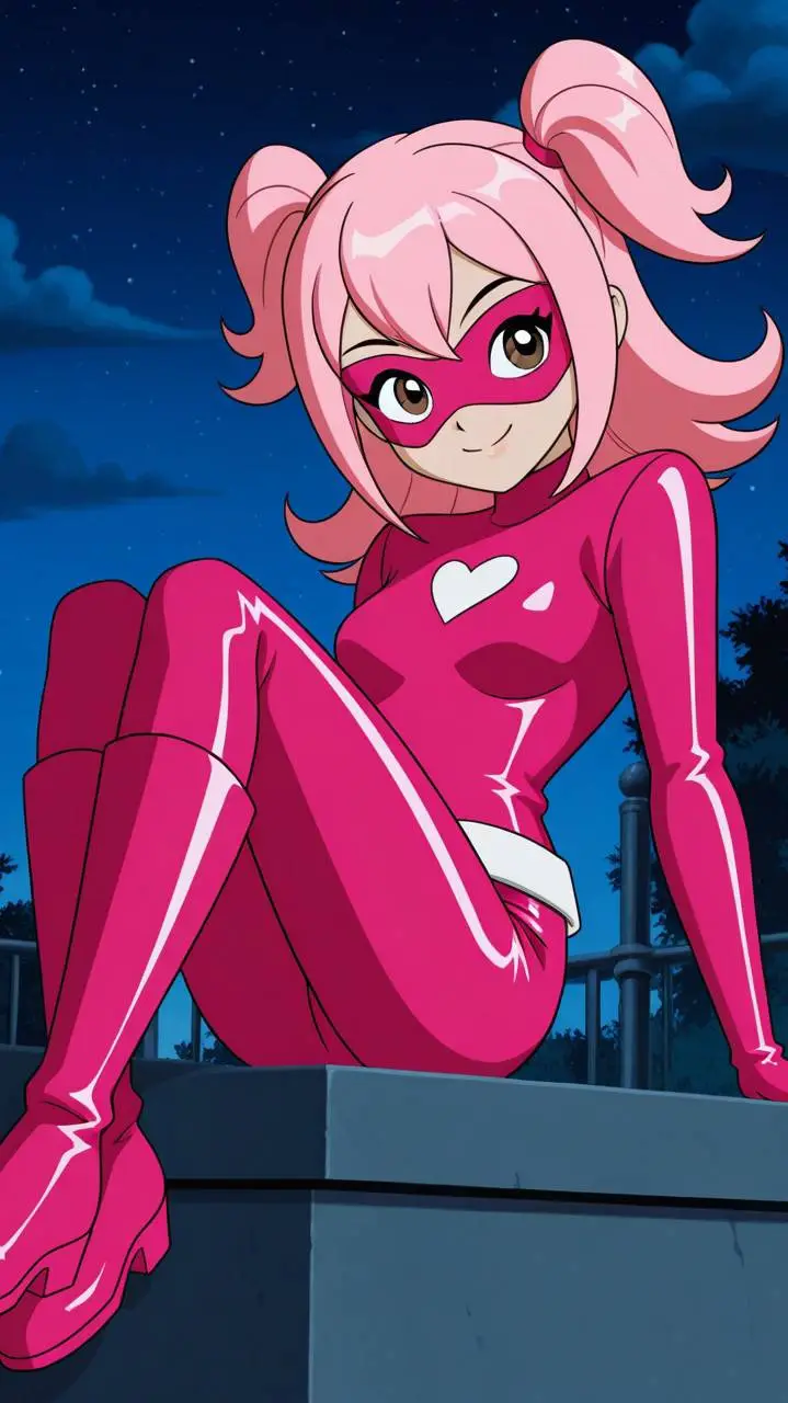 ai character: flash the heart  background