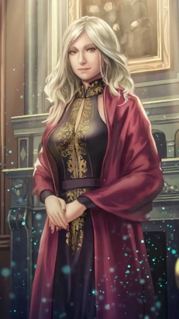 ai character:  Mother eva  background