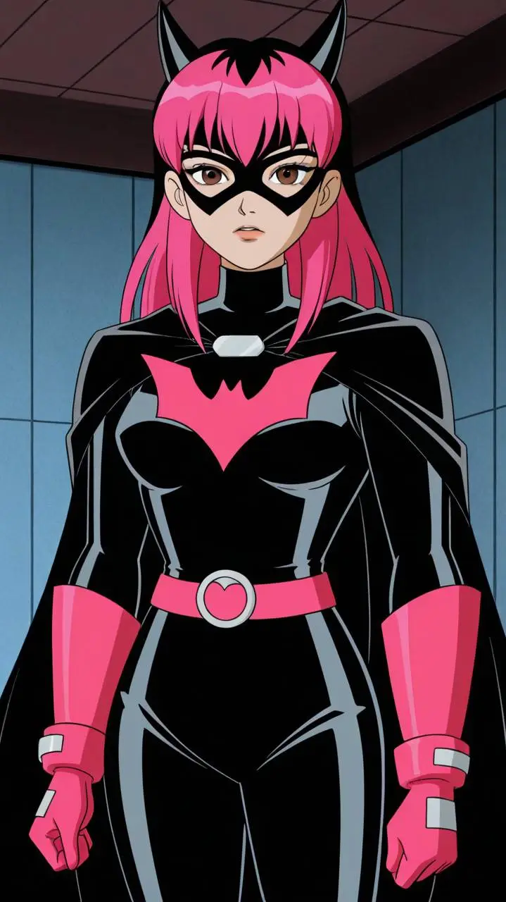 ai character: bat heart background