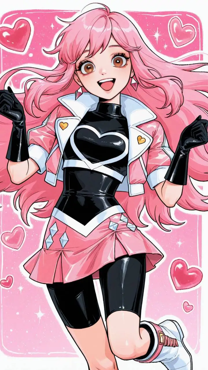 ai character: Amira heart  background