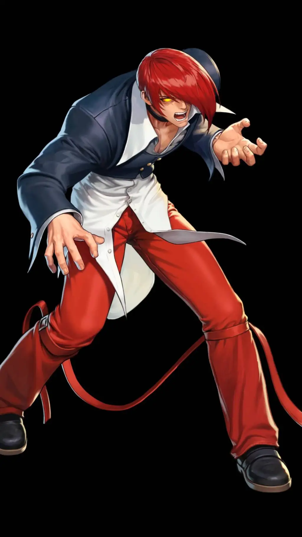 ai character: Orochi iori  background