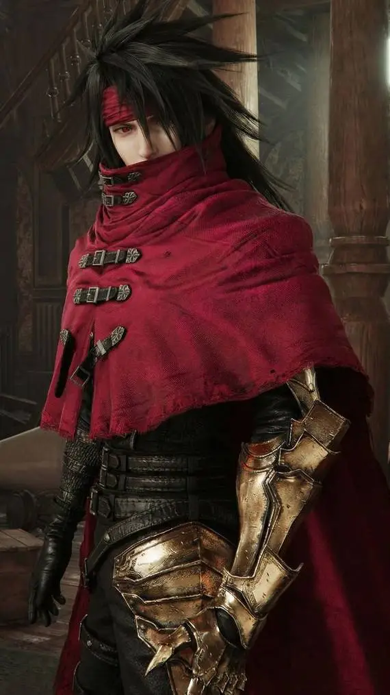 ai character:  vincent valentine background