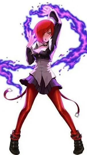 ai character: fem iori  background