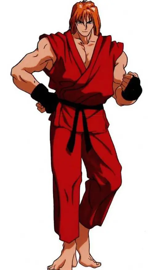 ai character: ken masters background