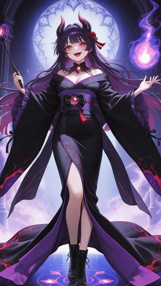 ai character: queen  Lilith background
