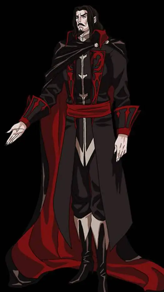 ai character: Dracula background
