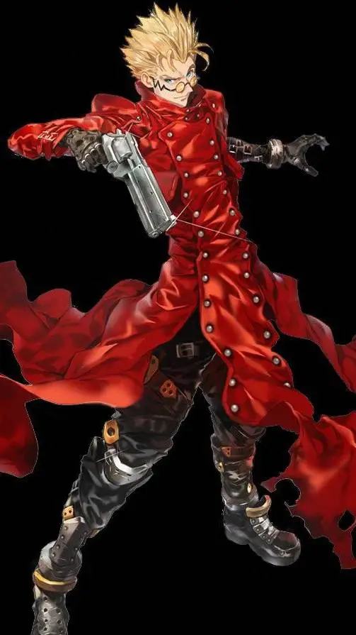 ai character:  vash  background