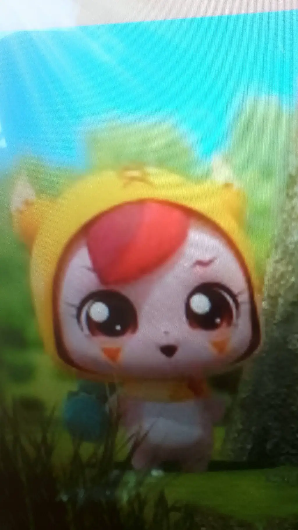 ai character: Catch teenieping background