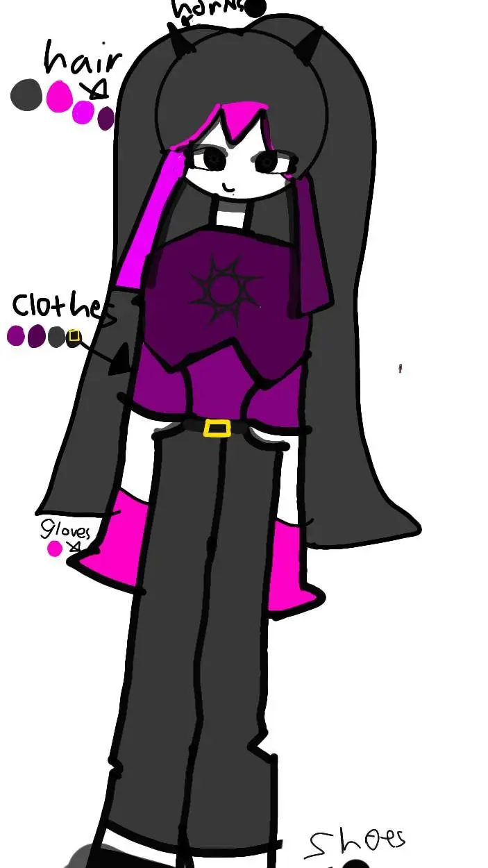 ai character: Nightshade  background