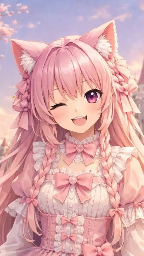 ai character: Neko Welt background