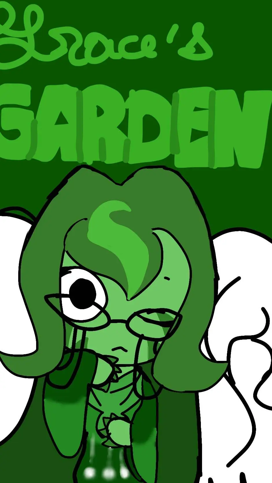 ai character: 🍀 GRACE'S GARDEN🍀 background
