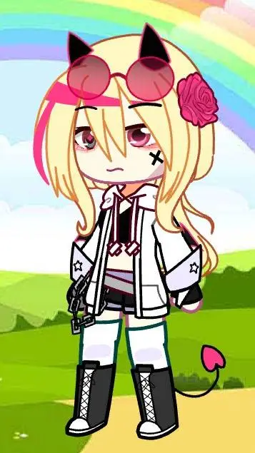 ai character: yukilikecake  background