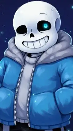 ai character: Sans e e e e e e e background
