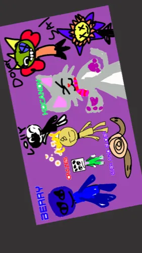 ai character: Lolly world  background