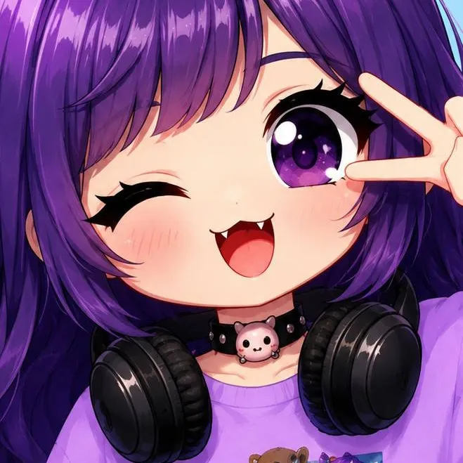 chat with ai character: viky💜💜💜