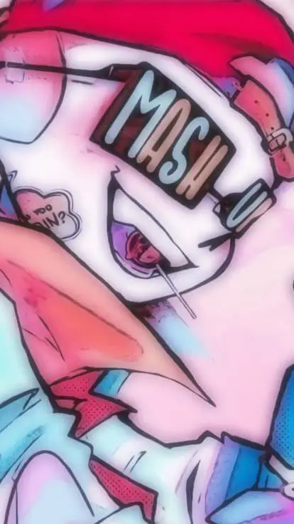 ai character: fresh sans  background