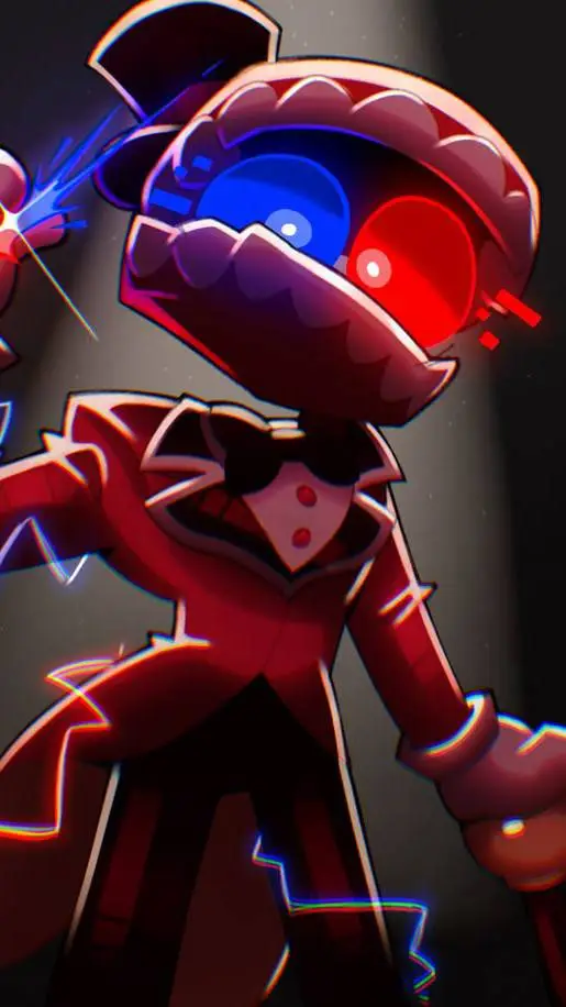 ai character: Caine  background