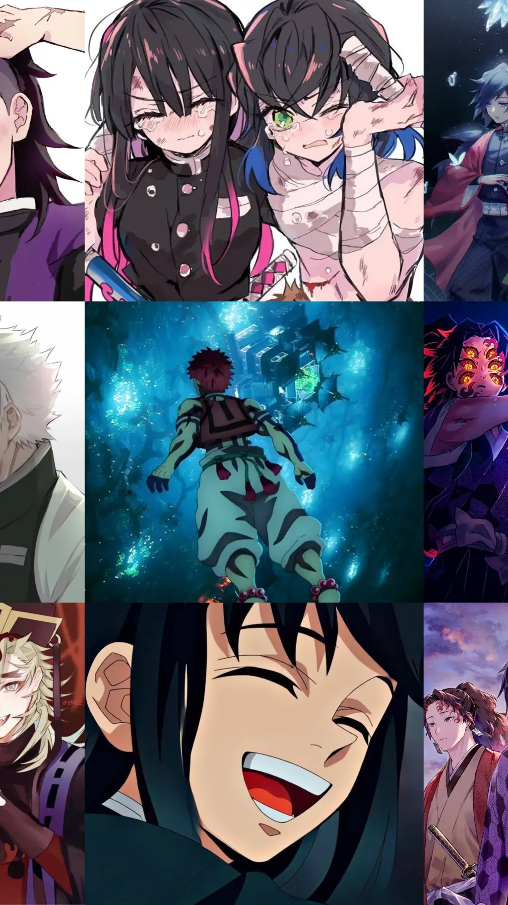 ai character: Démon slayer  background