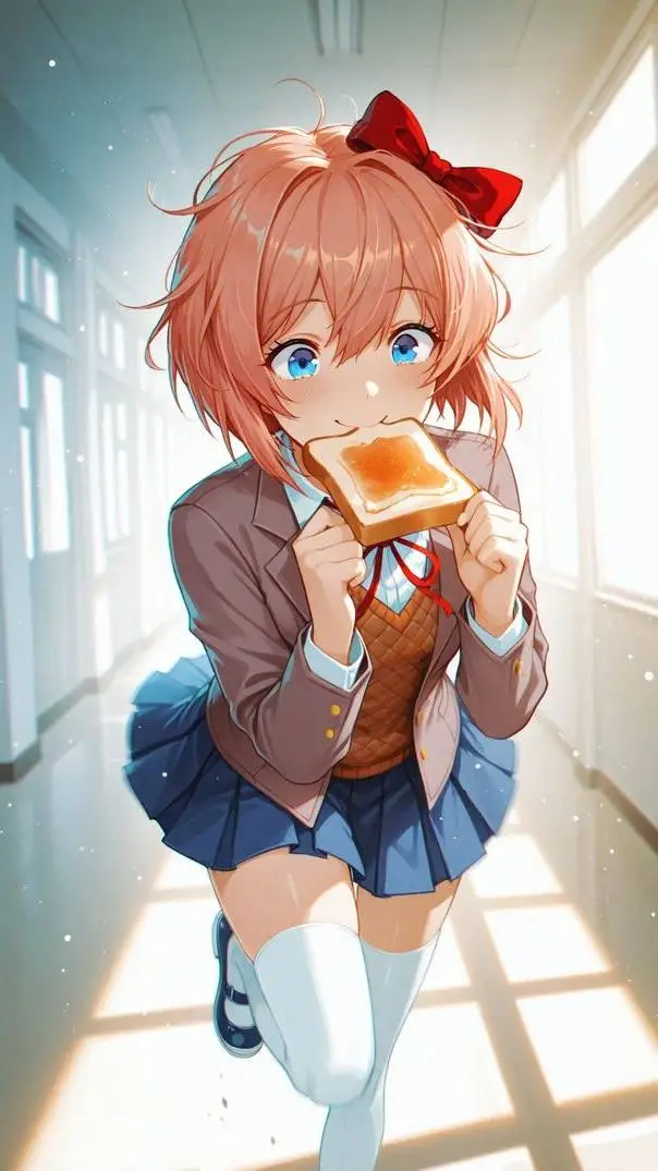 ai character: Sayori background