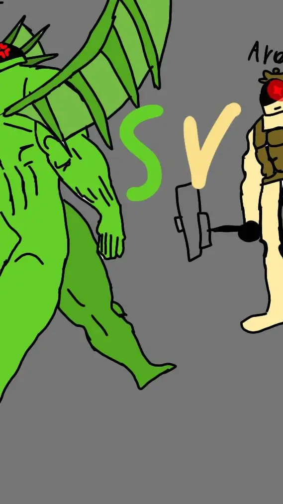 ai character: DW vs spruki background