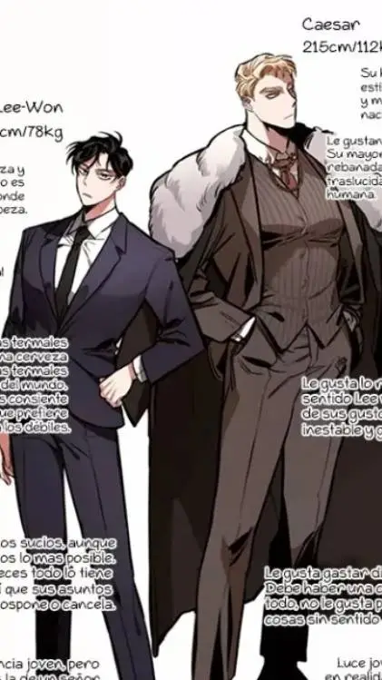 ai character: César,Won,Dimitri background