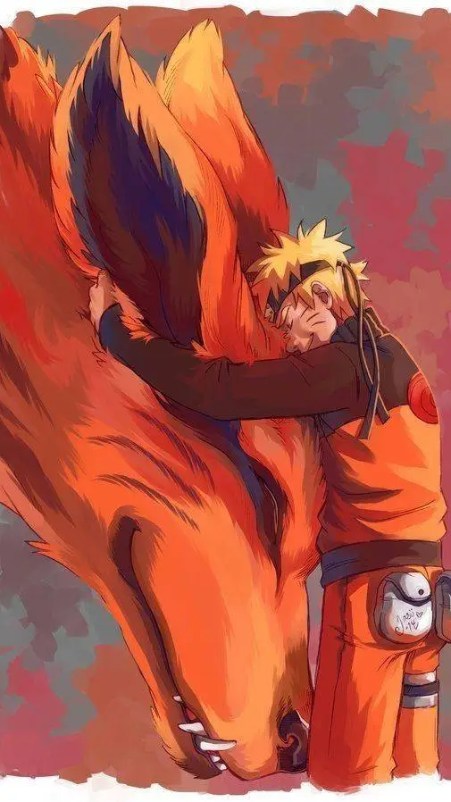ai character: 🍜🦊Naruto🦊🍜 background