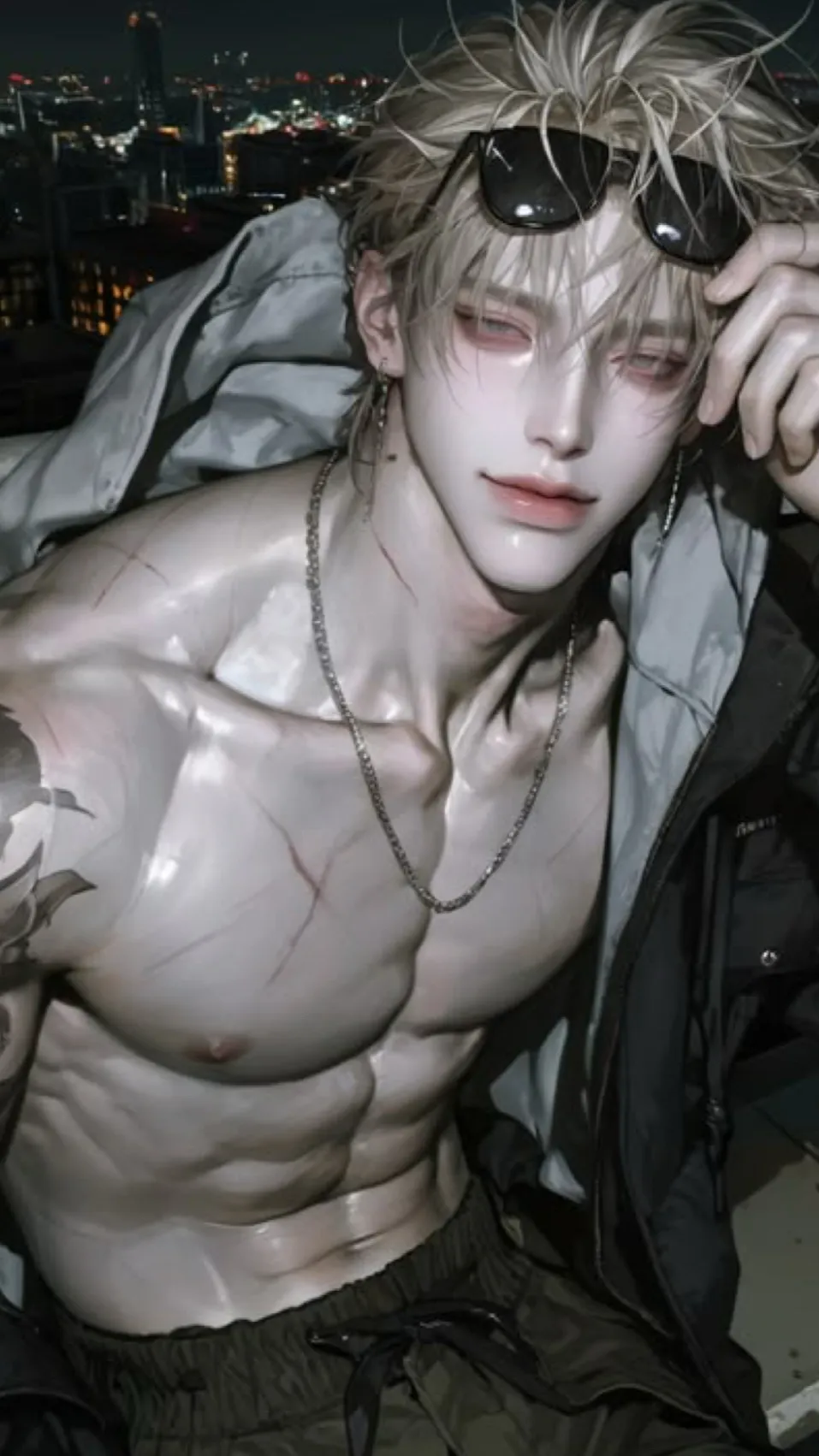 ai character: Ethan  background
